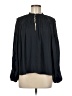Ulla Johnson 100% Polyester Black Long Sleeve Blouse Size 6 - photo 1