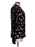 Set Floral Black Long Sleeve Blouse Size 10 - photo 4