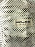 Saint Laurent 100% Silk Polka Dots Ivory White Long Sleeve Silk Top Size XS - photo 14