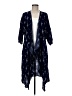 Lularoe 100% Rayon Blue Kimono Size M - photo 1