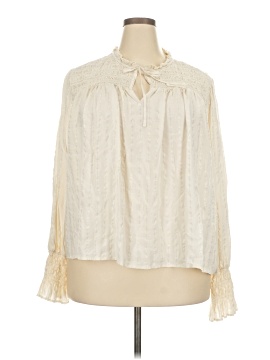A.N.A. A New Approach Long Sleeve Blouse