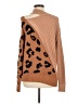 Unbranded Animal Print Brown Pullover Sweater Size M - photo 2