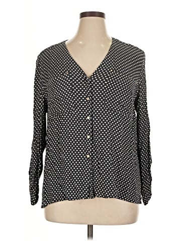 Jones New York Long Sleeve Blouse (view 1)
