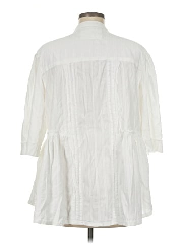We the Free 3/4 Sleeve Button-Down Shirt (view 2)