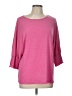 Unbranded Pink 3/4 Sleeve Top Size L - photo 1