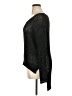 Sans Souci Metallic Black Pullover Sweater Size L - photo 5