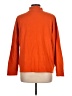 Studio Works 100% Cotton Orange Turtleneck Sweater Size L - photo 2