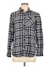 Columbia Plaid Gray Long Sleeve Button-Down Shirt Size M - photo 1