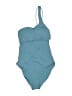 Red Carter Solid Blue One Piece Swimsuit Size M (estimated) - photo 1