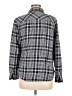 Columbia Plaid Gray Long Sleeve Button-Down Shirt Size M - photo 2