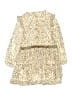 Imoga 100% Polyester Ivory Dress Size 10 - photo 2