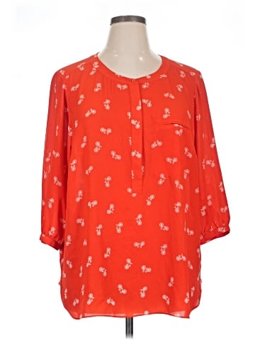 Not Your Daughter's Jeans 3/4 Sleeve Blouse (view 1)