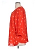 Not Your Daughter's Jeans 100% Polyester Orange 3/4 Sleeve Blouse Size 1X - photo 5