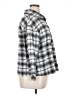 Shein Curve 100% Polyester Plaid Silver 3/4 Sleeve Blouse Size 14 Plus (1) - photo 4