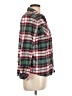 Natural Reflections 100% Cotton Plaid Green Long Sleeve Button-Down Shirt Size L - photo 4