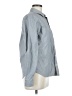 Unbranded Chevron-herringbone Gray Long Sleeve Button-Down Shirt Size M - photo 4