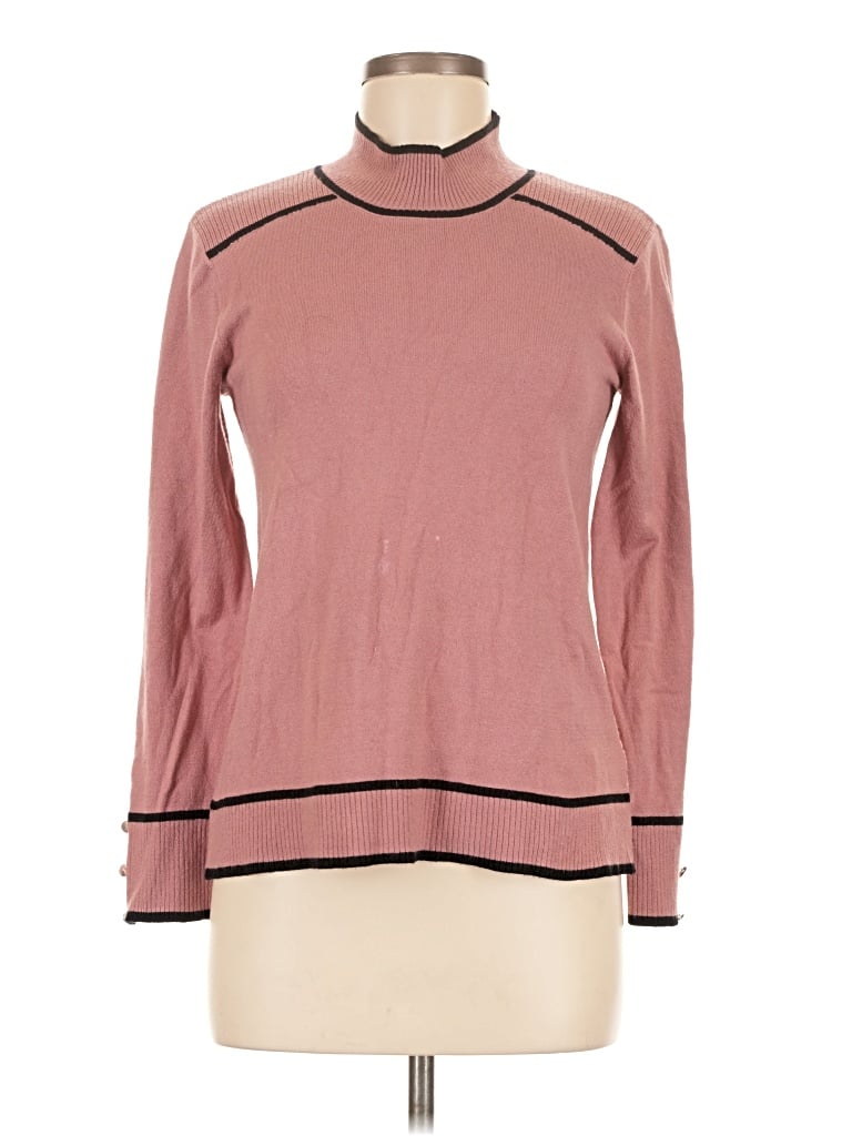 Pre-owned Retrology Turtleneck Sweater In Pink