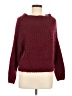 &merci Solid Burgundy Pullover Sweater Size M - photo 1