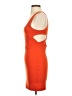 Silence and Noise Orange Cocktail Dress Size XS - photo 5