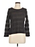 Blue Rain Metallic Gray Pullover Sweater Size M - photo 1