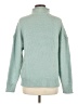 Zesica Solid Teal Turtleneck Sweater Size M - photo 2
