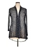 Assorted Brands Polka Dots Black 3/4 Sleeve Blouse Size XL - photo 1