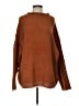 Zenana Brown Turtleneck Sweater Size S - photo 1