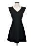 MNG Solid Black Cocktail Dress Size 2 - photo 1