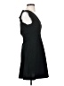 MNG Solid Black Cocktail Dress Size 2 - photo 4