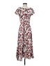 DELFI COLLECTIVE 100% Polyester Floral Red Casual Dress Size S - photo 1