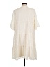 Unbranded 100% Polyester Ivory Casual Dress Size L - photo 2
