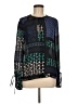 Derek Lam 10 Crosby 100% Silk Blue blouse Size 6 - photo 1