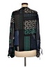 Derek Lam 10 Crosby 100% Silk Blue blouse Size 6 - photo 2