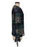 Derek Lam 10 Crosby 100% Silk Blue blouse Size 6 - photo 4