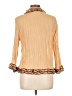 Jaipur Tan 3/4 Sleeve Blouse Size L - photo 2