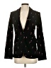 FRAME Hearts Black Blazer Size 2 - photo 1