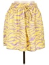 Collusion 100% Polyester Yellow Casual Skirt Size 10 - photo 1