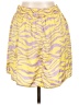 Collusion 100% Polyester Yellow Casual Skirt Size 10 - photo 2