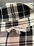 Calvin Klein Plaid Ivory Long Sleeve Button-Down Shirt Size M - photo 7