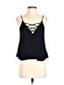 Ella Moss 100% Rayon Black Sleeveless Blouse Size S - photo 1