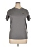 Nike 100% Polyester Gray Active T-Shirt Size XL - photo 1