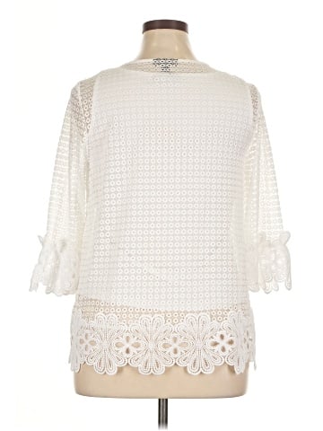 Alfani 3/4 Sleeve Blouse (view 2)