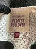 SO 100% Acrylic Ivory Pullover Sweater Size M - photo 7