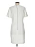Alice + Olivia 100% Polyester Solid Ivory Casual Dress Size M - photo 2