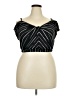 Express One Eleven Black Short Sleeve Top Size L - photo 1