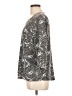 Chico's Paisley Silver 3/4 Sleeve T-Shirt Size Lg (2) - photo 5