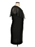 SLNY Solid Black Casual Dress Size 14 - photo 4