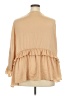 Impressions Tan 3/4 Sleeve Blouse Size 2X - photo 2