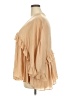 Impressions Tan 3/4 Sleeve Blouse Size 2X - photo 5