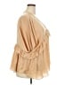 Impressions Tan 3/4 Sleeve Blouse Size 2X - photo 4